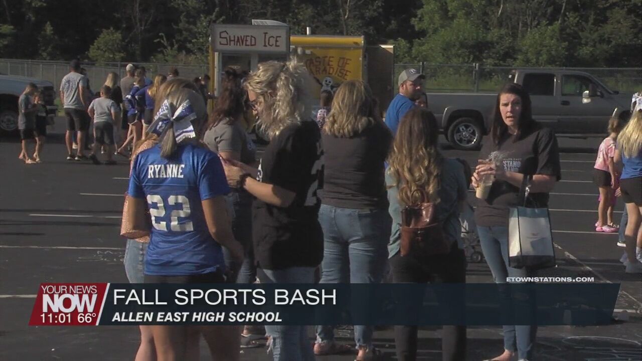 Allen East holds their first ever Fall Sports Bash